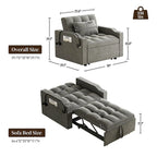 3-in-1 slaapbankstoel