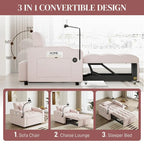 3-in-1 slaapbankstoel