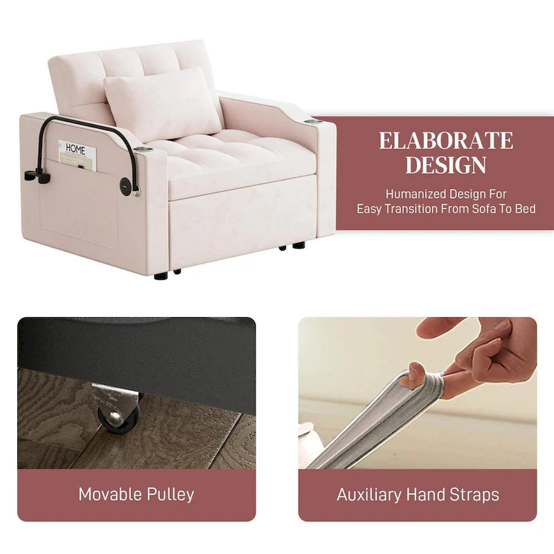3-in-1 slaapbankstoel