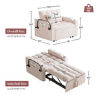 3-in-1 slaapbankstoel