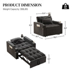 3-in-1 slaapbankstoel