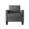 Corduroy Mid-Century Modern Fluweel Beklede Fauteuil