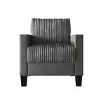 Corduroy Mid-Century Modern Fluweel Beklede Fauteuil