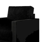 Corduroy Mid-Century Modern Fluweel Beklede Fauteuil