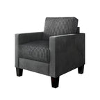 Corduroy Mid-Century Modern Fluweel Beklede Fauteuil