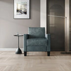 Corduroy Mid-Century Modern Fluweel Beklede Fauteuil