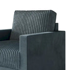 Corduroy Mid-Century Modern Fluweel Beklede Fauteuil