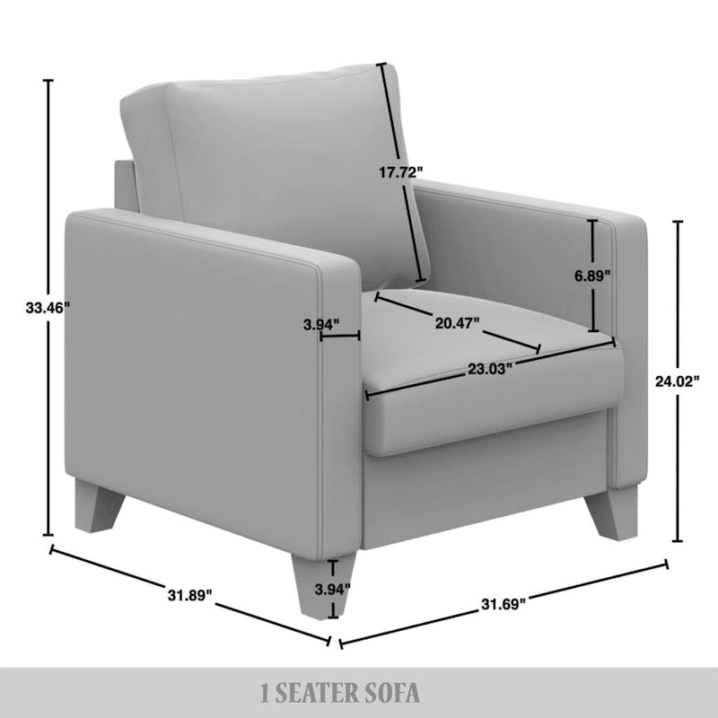 Corduroy Mid-Century Modern Fluweel Beklede Fauteuil