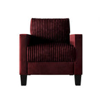 Corduroy Mid-Century Modern Fluweel Beklede Fauteuil