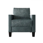 Corduroy Mid-Century Modern Fluweel Beklede Fauteuil