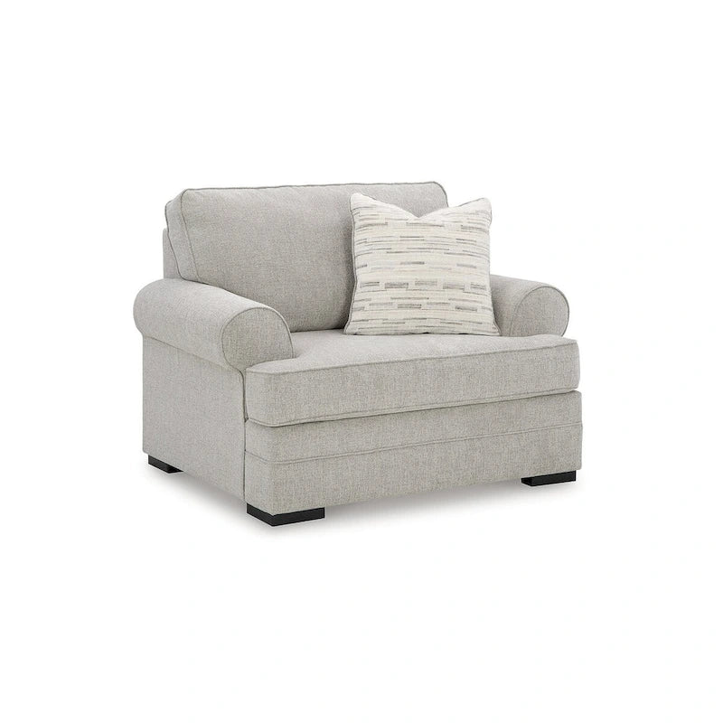 Eastonbridge Grijze Oversized Fauteuil - 132B x 102D x 99H